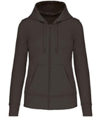 Kariban Ladies Eco Friendly Full Zip Hoodie in Sustainable, Comfortable Design