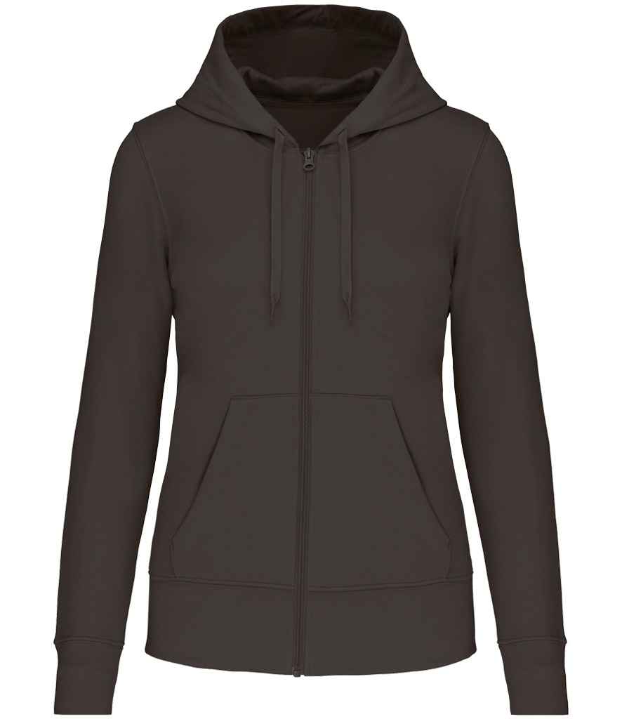Kariban Ladies Eco Friendly Full Zip Hoodie in Sustainable, Comfortable Design