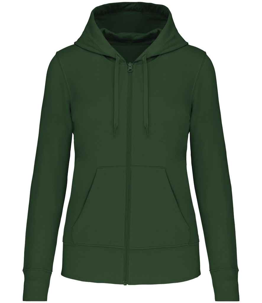 Kariban Ladies Eco Friendly Full Zip Hoodie in Sustainable, Comfortable Design