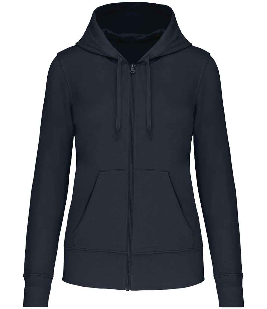 Kariban Ladies Eco Friendly Full Zip Hoodie in Sustainable, Comfortable Design