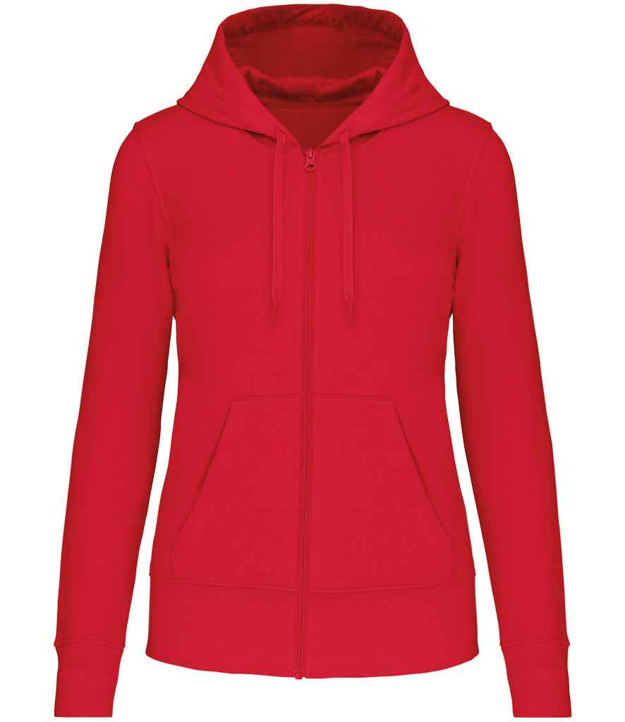 Kariban Ladies Eco Friendly Full Zip Hoodie in Sustainable, Comfortable Design