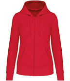 Kariban Ladies Eco Friendly Full Zip Hoodie in Sustainable, Comfortable Design