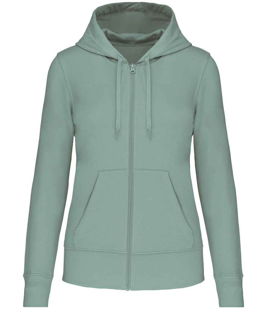 Kariban Ladies Eco Friendly Full Zip Hoodie in Sustainable, Comfortable Design