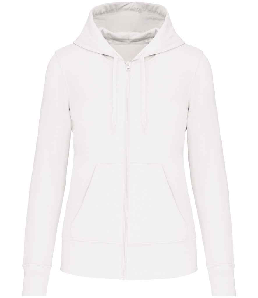 Kariban Ladies Eco Friendly Full Zip Hoodie in Sustainable, Comfortable Design