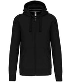 Kariban Full Zip Hooded Sweatshirt with Front Pockets and Adjustable Drawstring Hood