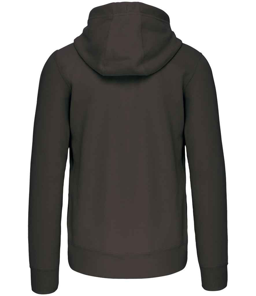 Kariban Full Zip Hooded Sweatshirt with Front Pockets and Adjustable Drawstring Hood