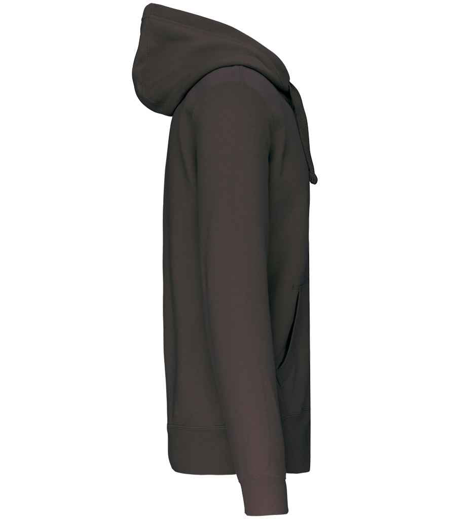Kariban Full Zip Hooded Sweatshirt with Front Pockets and Adjustable Drawstring Hood