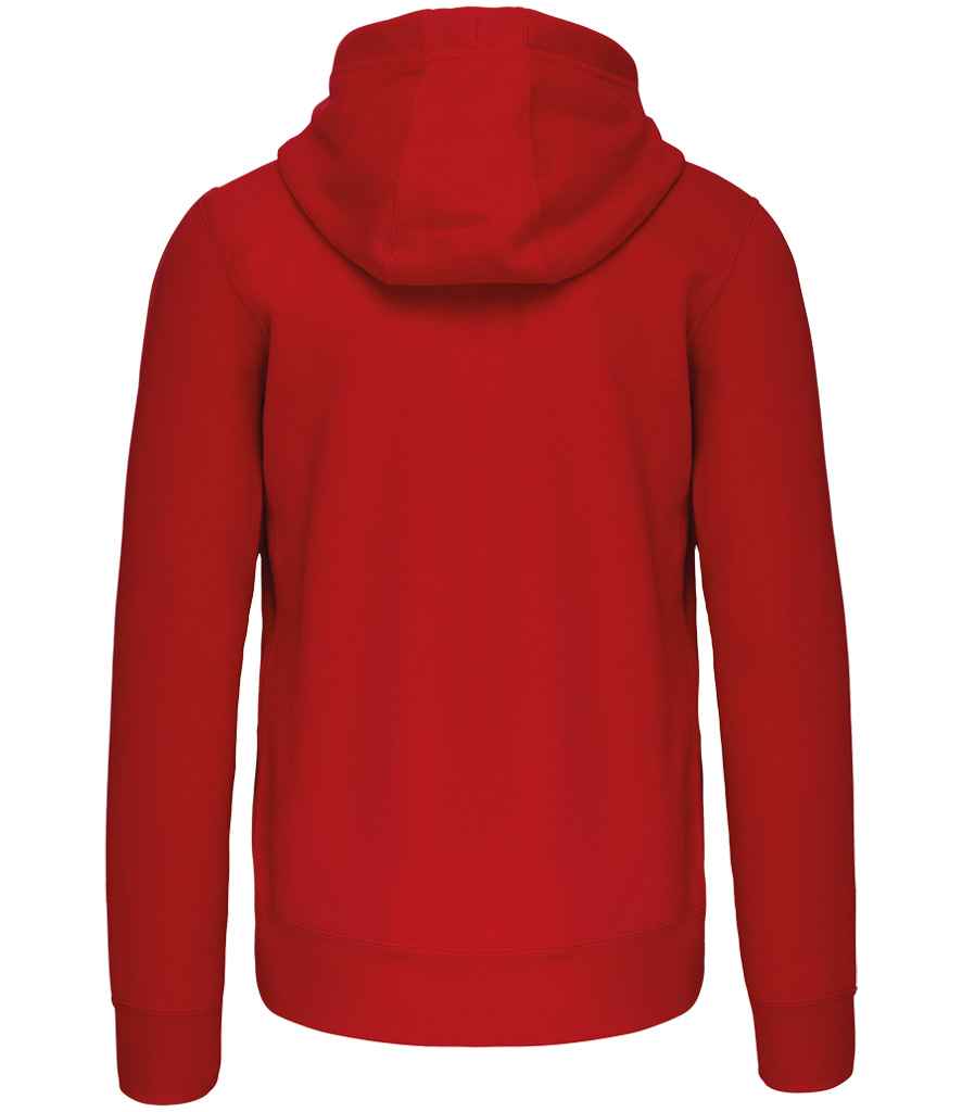 Kariban Full Zip Hooded Sweatshirt with Front Pockets and Adjustable Drawstring Hood