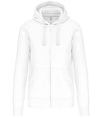 Kariban Full Zip Hooded Sweatshirt with Front Pockets and Adjustable Drawstring Hood