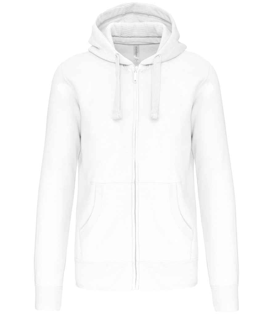Kariban Full Zip Hooded Sweatshirt with Front Pockets and Adjustable Drawstring Hood