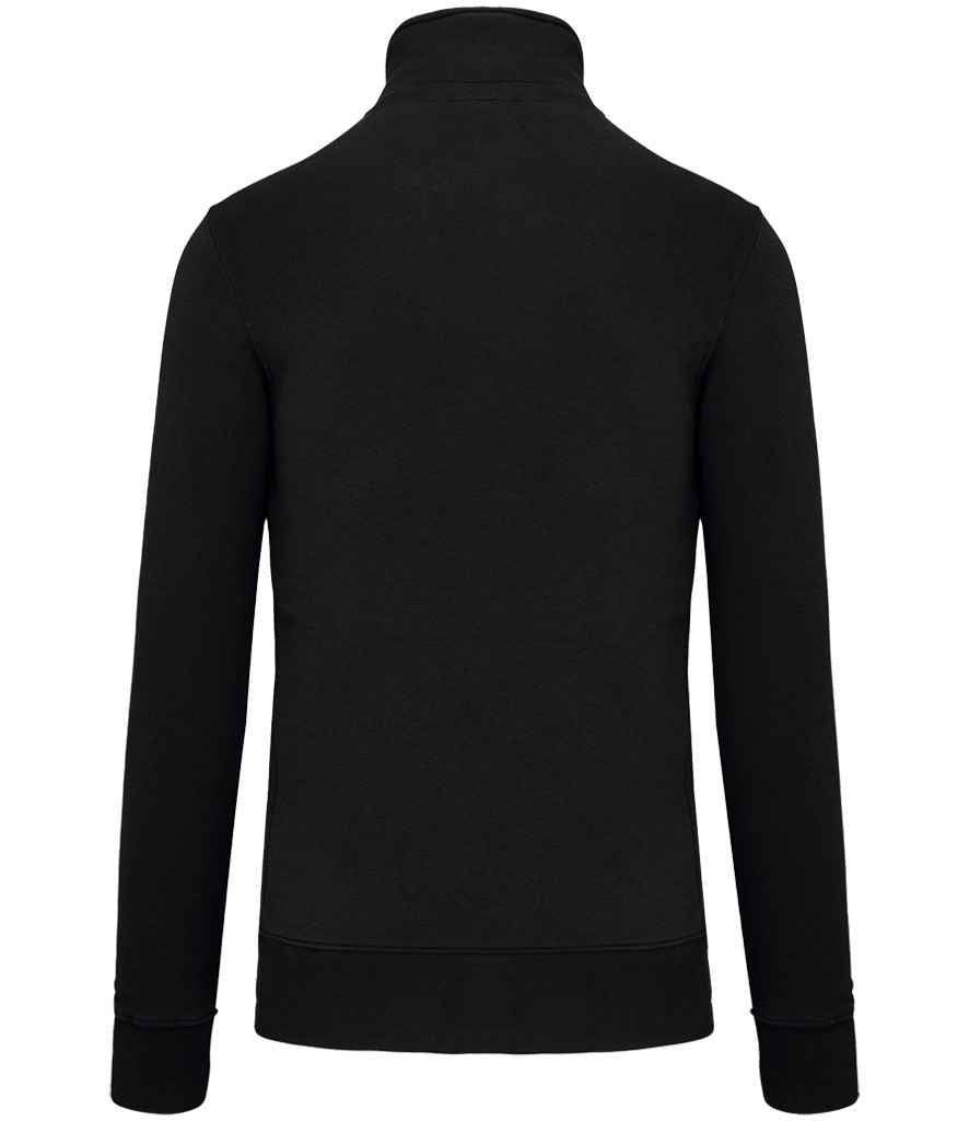 Kariban Zip Neck Sweatshirt – Classic Casual Pullover with Front Zip and Soft Fabric