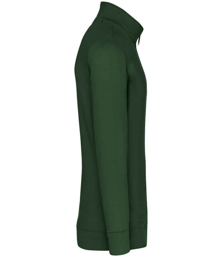 Kariban Zip Neck Sweatshirt – Classic Casual Pullover with Front Zip and Soft Fabric