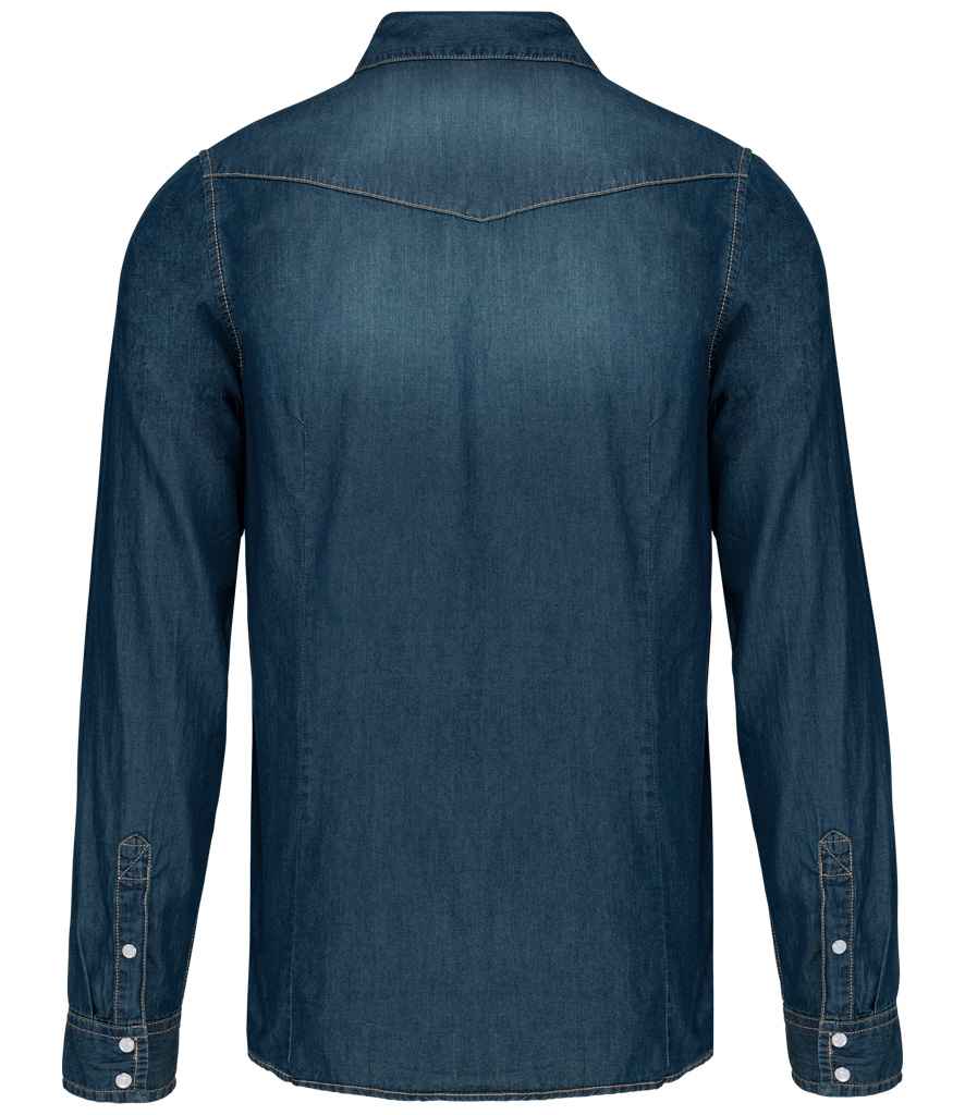 Kariban Long Sleeve Denim Shirt | Blue Jean