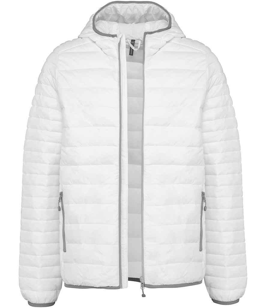 Kariban Lightweight Hooded Padded Jacket with Quilted Design and Insulated Warmth