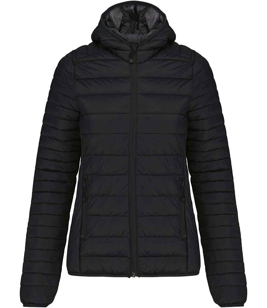 Kariban Ladies Lightweight Hooded Padded Jacket with Warm Insulation and Stylish Design