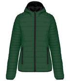 Kariban Ladies Lightweight Hooded Padded Jacket with Warm Insulation and Stylish Design