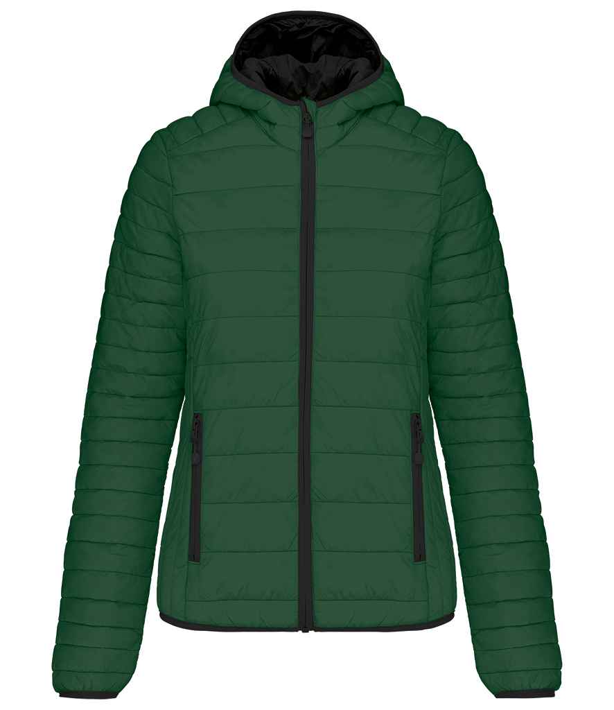 Kariban Ladies Lightweight Hooded Padded Jacket with Warm Insulation and Stylish Design