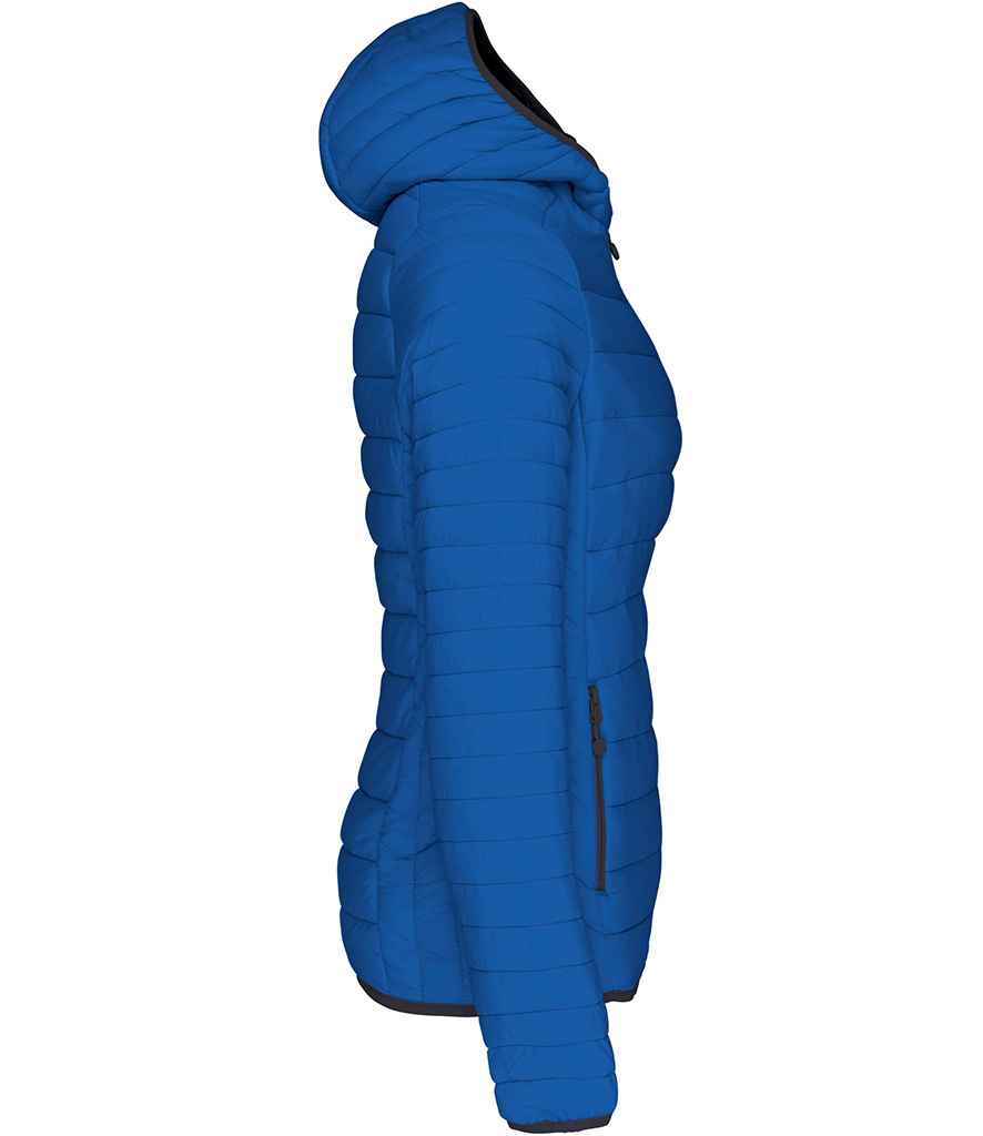 Kariban Ladies Lightweight Hooded Padded Jacket with Warm Insulation and Stylish Design