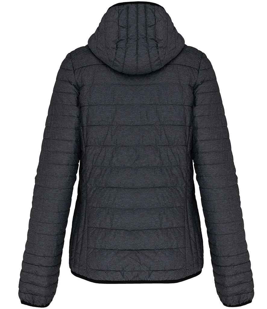 Kariban Ladies Lightweight Hooded Padded Jacket with Warm Insulation and Stylish Design