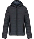 Kariban Ladies Lightweight Hooded Padded Jacket with Warm Insulation and Stylish Design