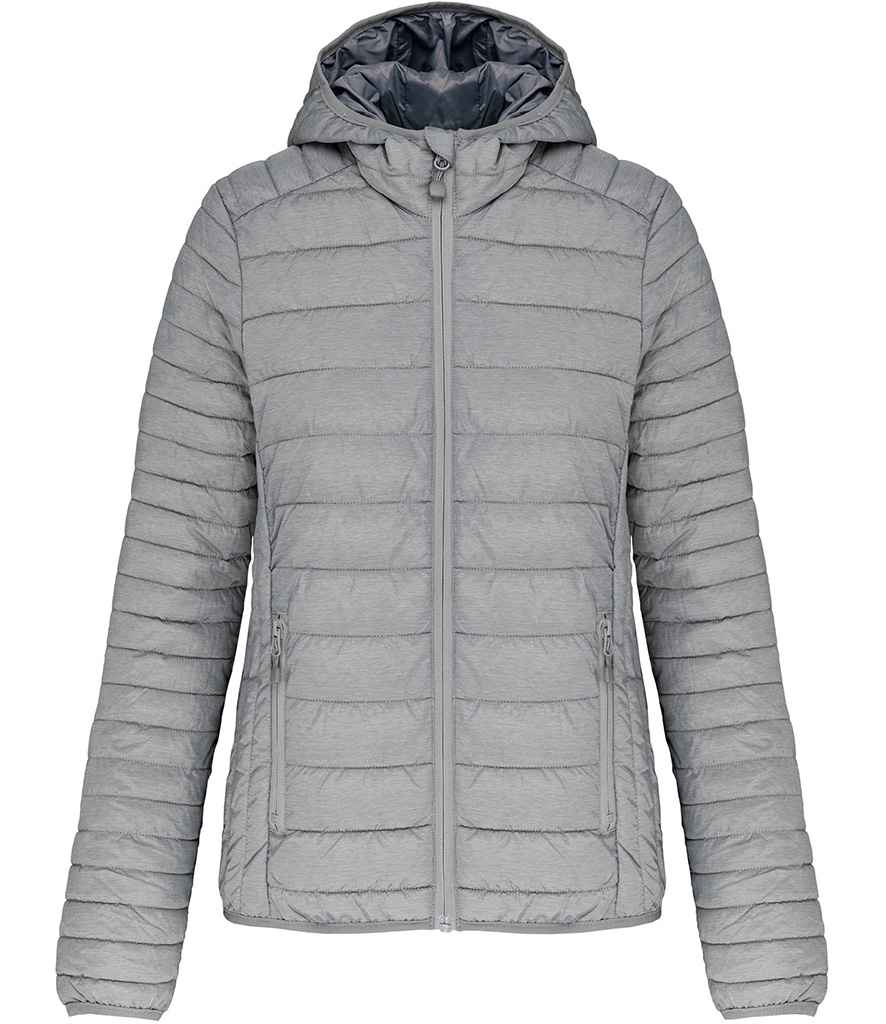 Kariban Ladies Lightweight Hooded Padded Jacket with Warm Insulation and Stylish Design