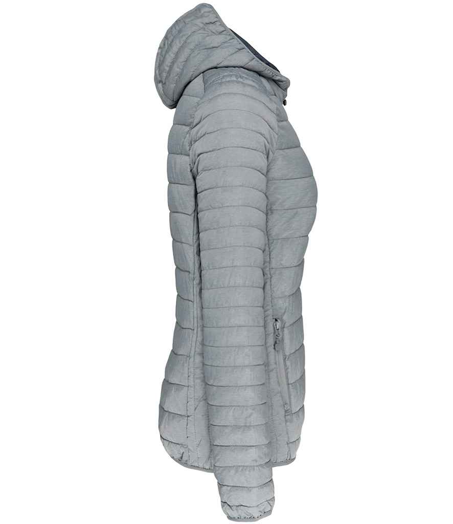 Kariban Ladies Lightweight Hooded Padded Jacket with Warm Insulation and Stylish Design