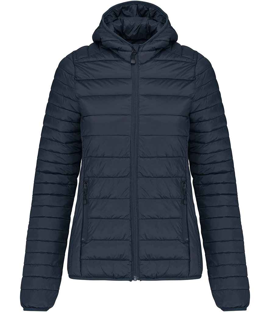 Kariban Ladies Lightweight Hooded Padded Jacket with Warm Insulation and Stylish Design