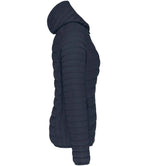 Kariban Ladies Lightweight Hooded Padded Jacket with Warm Insulation and Stylish Design