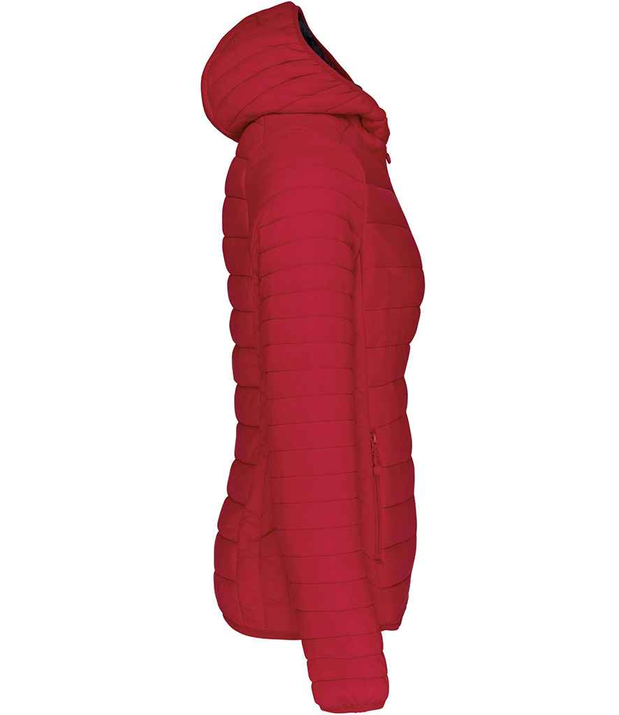 Kariban Ladies Lightweight Hooded Padded Jacket with Warm Insulation and Stylish Design