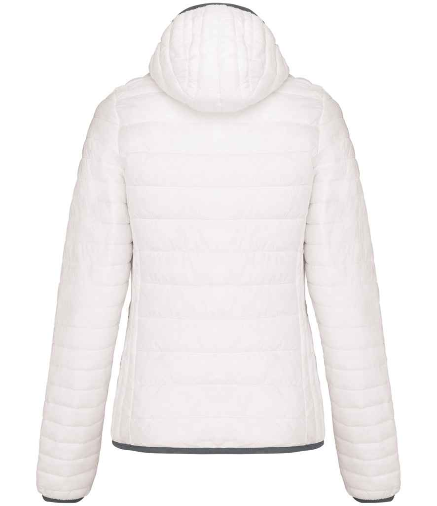 Kariban Ladies Lightweight Hooded Padded Jacket with Warm Insulation and Stylish Design