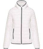 Kariban Ladies Lightweight Hooded Padded Jacket with Warm Insulation and Stylish Design
