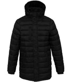 Kariban Lightweight Long Padded Parka Jacket for Comfortable Warmth and Style