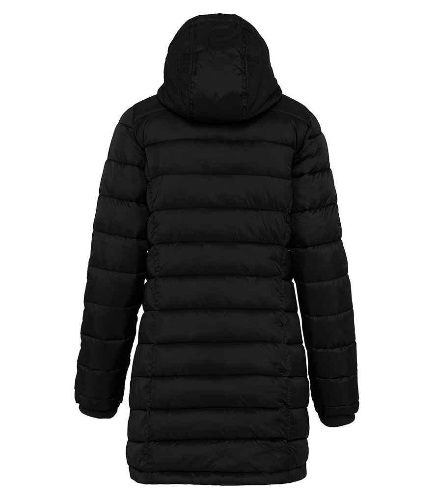 Kariban Ladies Lightweight Long Padded Parka Jacket – Stylish and Warm Outerwear