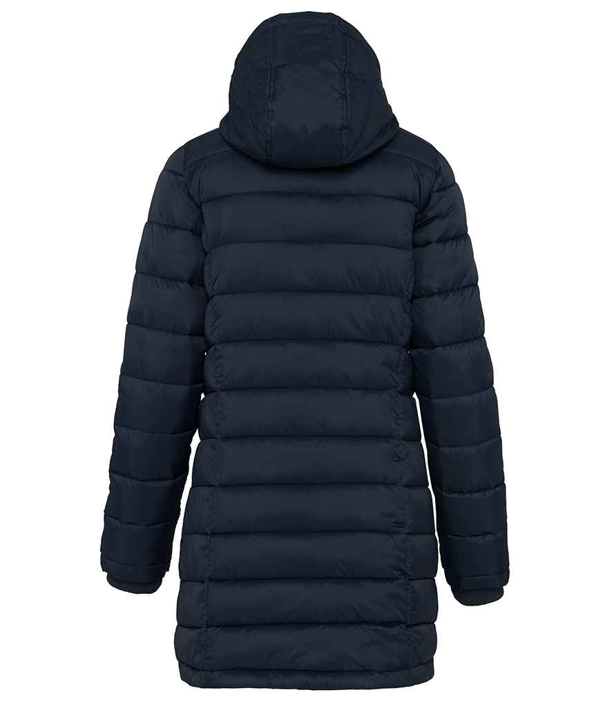 Kariban Ladies Lightweight Long Padded Parka Jacket – Stylish and Warm Outerwear