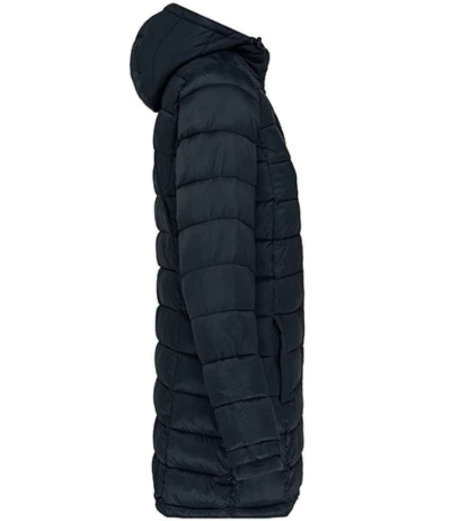 Kariban Ladies Lightweight Long Padded Parka Jacket – Stylish and Warm Outerwear