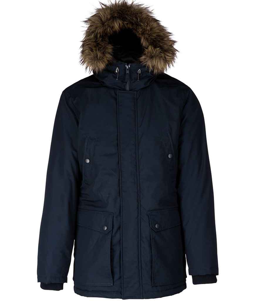 Kariban Winter Parka Jacket – Durable and Warm Outerwear for Cold Weather