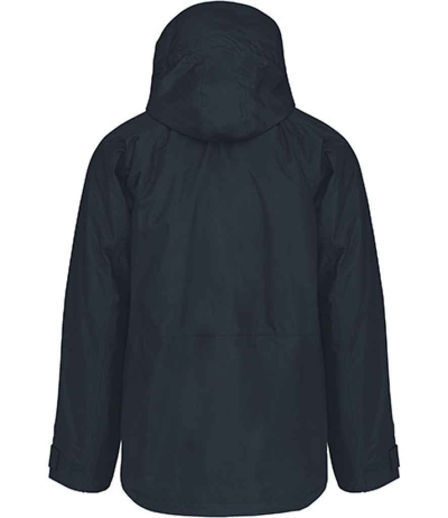 Kariban 3-in-1 Jacket with Removable Inner Layer for Versatile Wear and Weather Protection