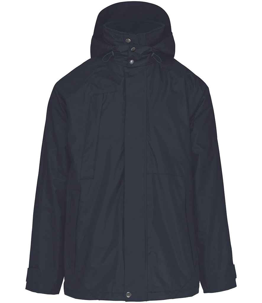 Kariban 3-in-1 Jacket with Removable Inner Layer for Versatile Wear and Weather Protection