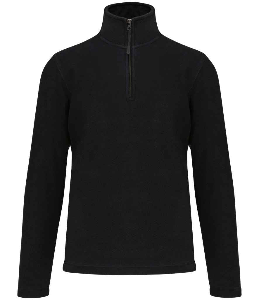 Kariban Enzo Zip Neck Micro Fleece Pullover for Men and Women