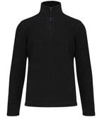 Kariban Enzo Zip Neck Micro Fleece Pullover for Men and Women