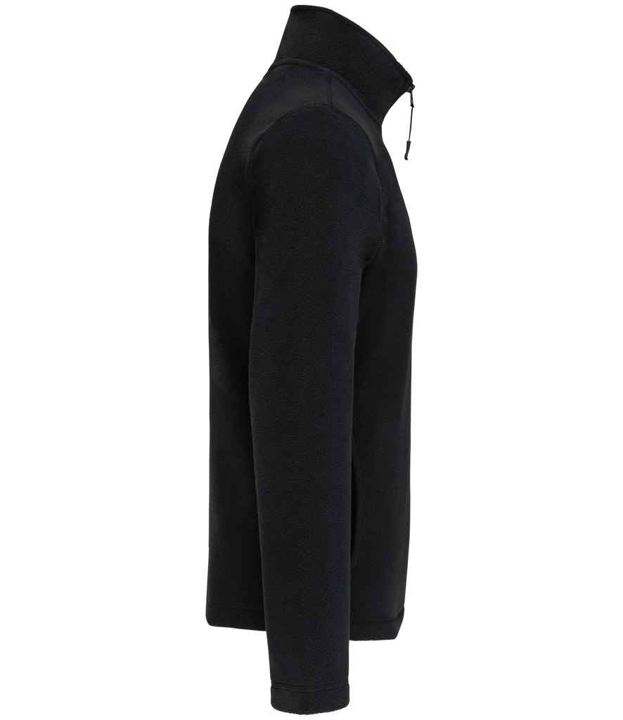 Kariban Enzo Zip Neck Micro Fleece Pullover for Men and Women