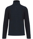 Kariban Enzo Zip Neck Micro Fleece Pullover for Men and Women