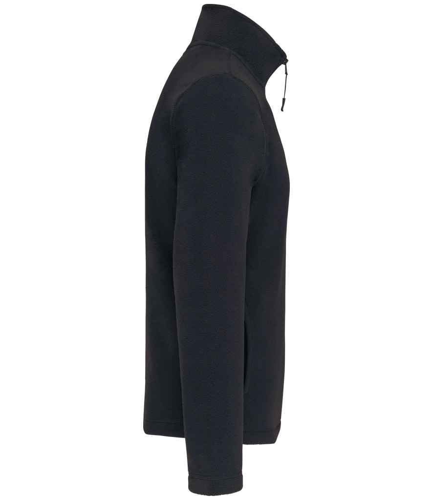 Kariban Enzo Zip Neck Micro Fleece Pullover for Men and Women