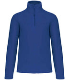 Kariban Enzo Zip Neck Micro Fleece Pullover for Men and Women