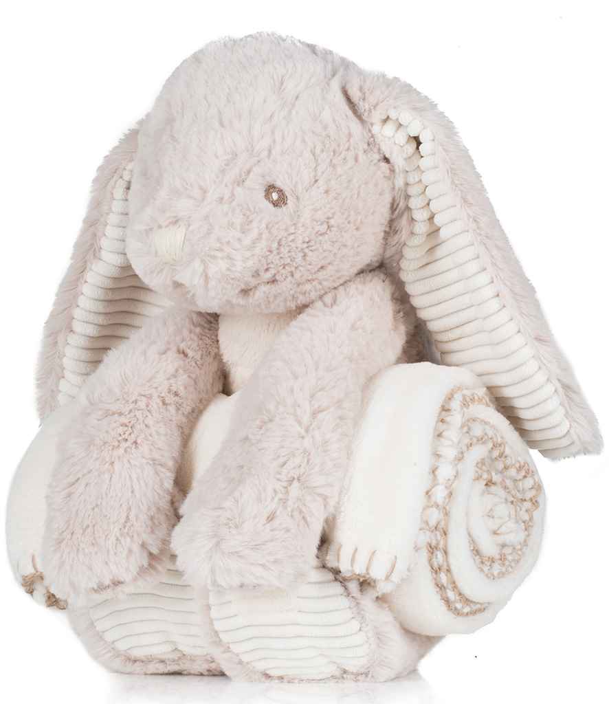 Mumbles Rabbit and Blanket Set | Cream