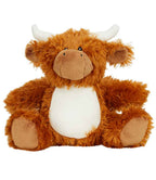 Mumbles Zippie Highland Cow | Brown