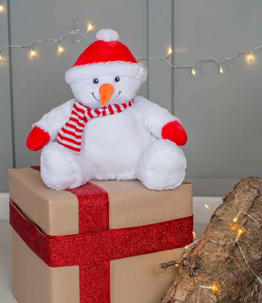 Mumbles Zippie Snowman | White