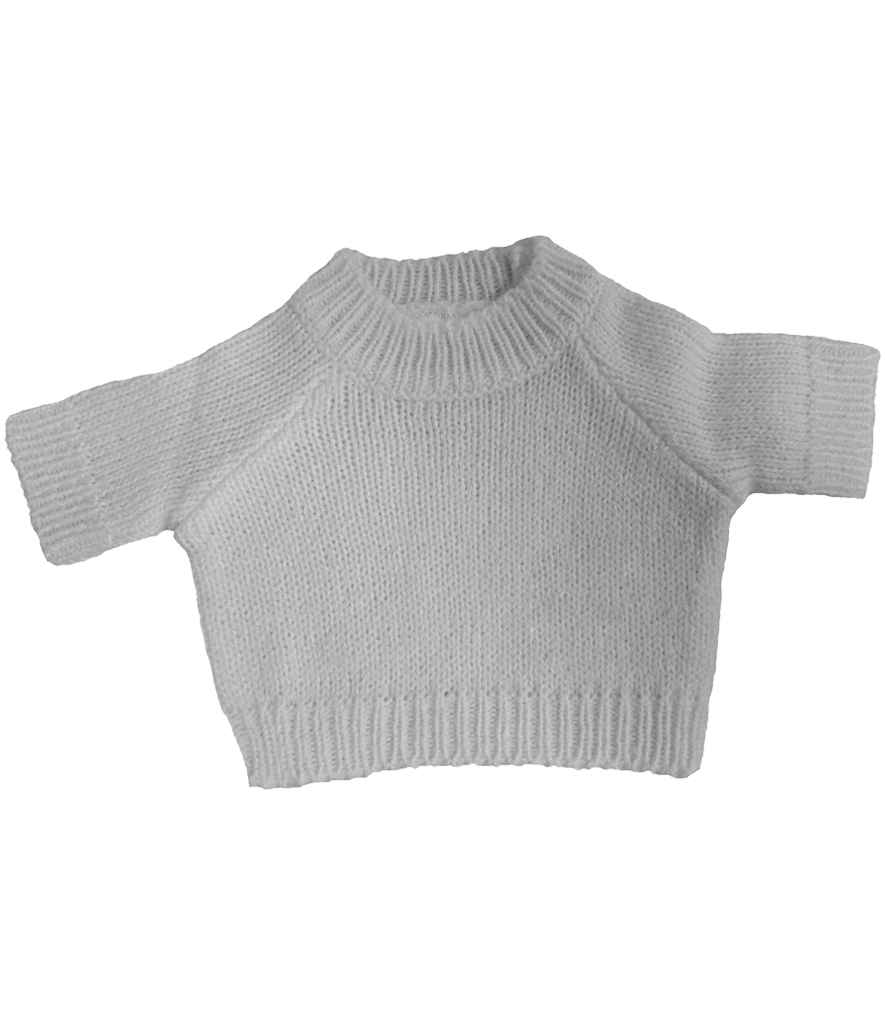 Mumbles Teddy Jumper | White