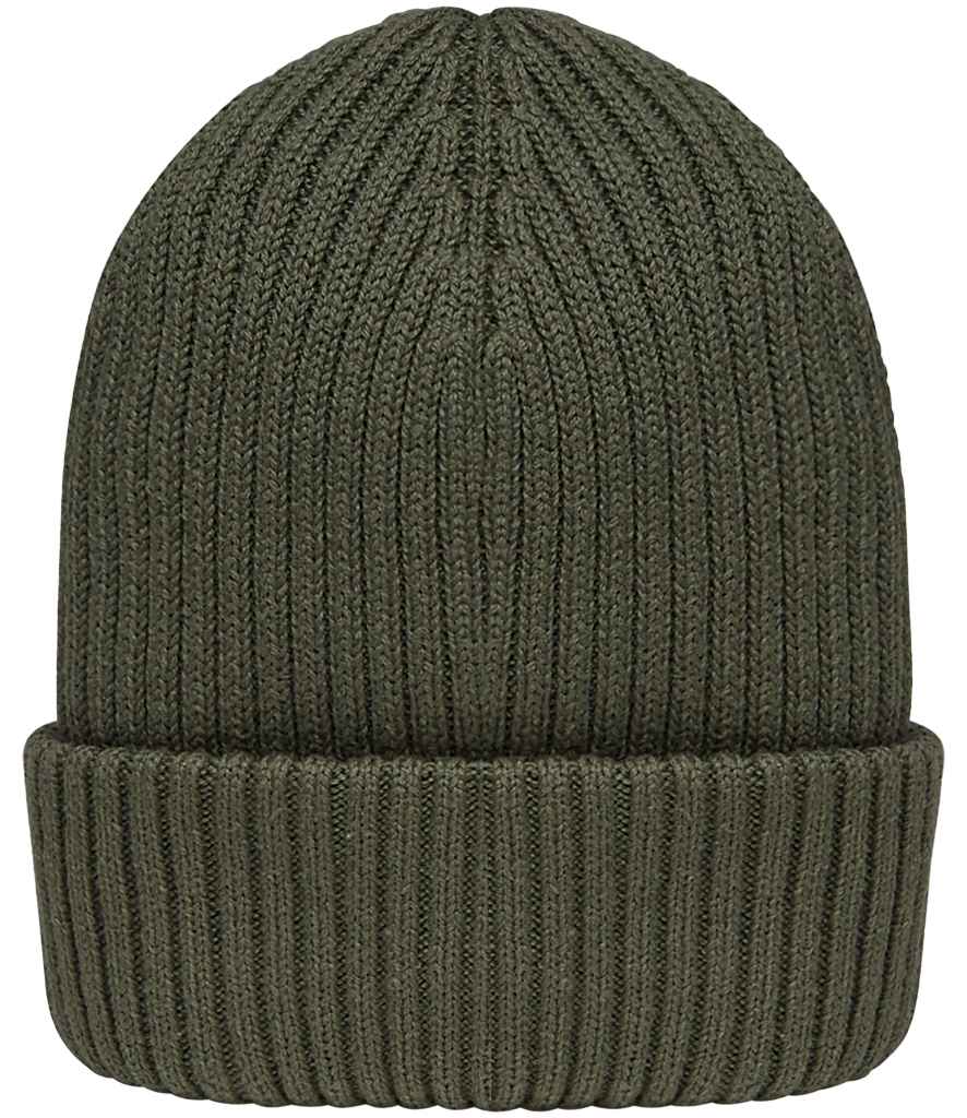 Native Spirit Wide Cuffed Beanie – Classic Warm Knit Hat with Folded Cuff Design
