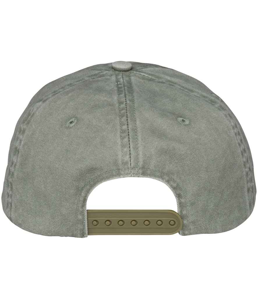 Native Spirit Washed Destroy Cap with Distressed Detailing and Vintage Style Finish